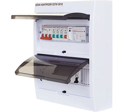 Блок контроля сети Рубин БКС 3x10 РЭ-БКС-3х10