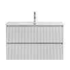 Тумба с раковиной BelBagno Uno 100 см Bianco Opaco