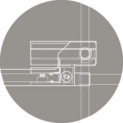 Душевая дверь Cezares SLIDER-B-1-70/80-BR-Cr 70x195, бронзовая, хром