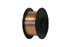 Проволока сварочная SW 06100 0.6 мм, 1 кг, омедненная, катушка Ф100 мм Wester 45589