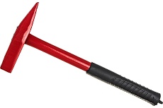 Молоток сварщика ЛОМ металлическая обрезиненная рукоятка, 300 г 2679422