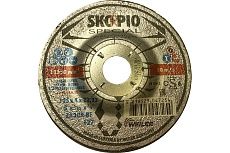 Круг шлифовальный по нержавеющей стали SPECIAL (125х4х22.23 мм; ZA30R-BF; F27) SKORPIO 710805