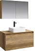 Мебель для ванной Aqwella 5 stars Mobi 100 см корпус дуб балтийский