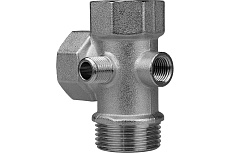 Штуцер пятивыводной для насоса MasterProf 1", латунь ДС.071401