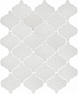 Керамическая плитка Kerama Marazzi Арабески глянцевый белый 26х30 см, 65000