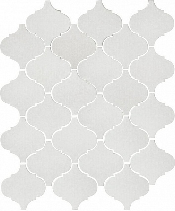 Керамическая плитка Kerama Marazzi Арабески глянцевый белый 26х30 см, 65000