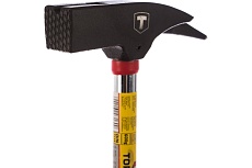 Шиферный молоток Topex с двухкомпонентной рукояткой, 600 г 02A140
