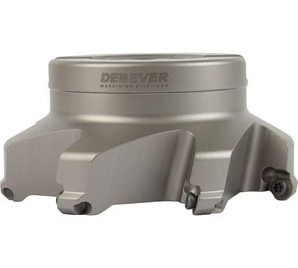 Корпус фрезы для обработки торца Standard D=100 мм, d пос=32 мм, 45°, 7 зубьев Debever Machining Solutions DB-S-FP845A32D100Z07