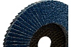 Круг лепестковый торцевой, прямой, цирконат 65% 125х22.2 мм, P-36 ABRAFORM AF-FLAP-FT-125-P36-ZR65