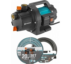 Садовый насос с комплектом для полива Gardena 3000/4 09011-29.000.00