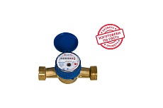 Счетчик воды ЭКО-М ЭКОМЕРА -25 ОДНОСТРУЙНЫЙ холодный Э-25ОХ-160-СК