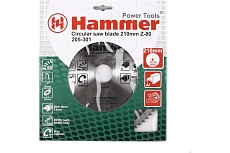 Диск пильный по алюминию Hammer Flex 205-301 CSB AL (210х30/20 мм; Z-80) 30681