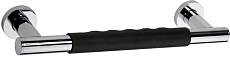 Поручень для ванны Bemeta Omega 104507661 30 см черная резина, хром