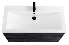 Мебель для ванной Art&Max Family-M 100 см, 2 ящика, Hard Coal