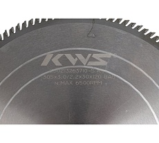 Пильный диск KWS 305х30х3.0х120T BA5 K5 01050-3053030120BA5