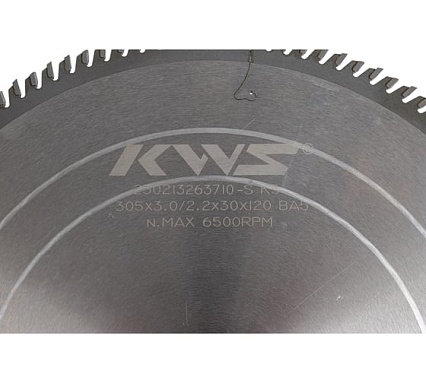 Пильный диск KWS 305х30х3.0х120T BA5 K5 01050-3053030120BA5