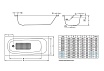 Стальная ванна BLB Universal HG 170x75