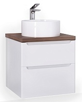 Мебель для ванной Jorno Wood 60 см белый