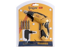 Аккумуляторная отвертка Тундра PRO 3.6 В, Li-ion, 1.3 Ач, 200 об/мин, 3.5 Нм, HEX 1/4" 7461754