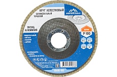 Круг лепестковый торцевой (125х22.2 мм; Р100) Vertextools 12600-100