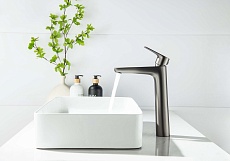 Смеситель для раковины Aquatek Бетта AQ1104BGM оружейная сталь