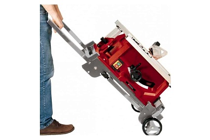 Пила стационарная Einhell TE-CC 250 UF, 2000Вт, 250x30мм, пропил 78 мм, складные ножки, колесики 4340539