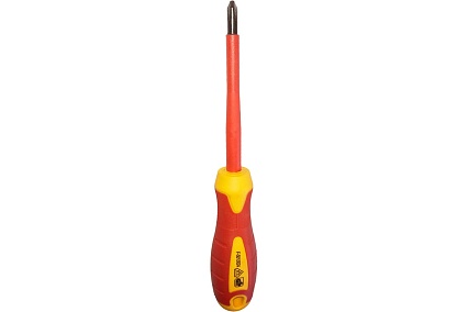 Диэлектрическая крестовая отвертка PH0*60мм, до 1000V Berger BG BG1055