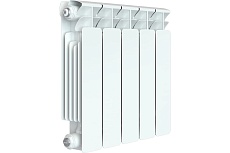 Биметаллический радиатор Rifar BASE 350 5 секций, боковое подключение RAN30H1KQ5QUD5