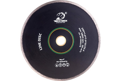Диск алмазный сплошной по граниту LINE DISC (250х32/25.4 мм) TECH-NICK 41000378