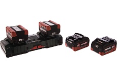 Набор Basic-Set (4 аккумулятора LiHD, 18 В, 8,0 Ач+2 зарядных устройства ASC Ultra+Metaloc) Metabo 685135000