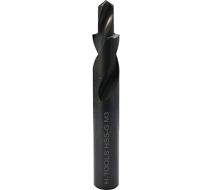 Комбинированное сверло-зенкер по металлу H-Tools 180гр. M3 3,4/6,0мм HSS-G VAP PRO 102626HT Комбинированное сверло-зенкер по металлу H-Tools 180гр. M3 3,4/6,0мм HSS-G VAP PRO 102626HT