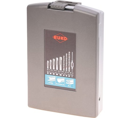 Набор метчиков RUKO M3-M12 мм HSS-G 15пр 245004RO