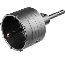 Коронка по бетону SDS-Plus в сборе, 80 мм Сибин 29216-80