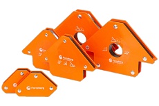 Набор магнитных уголков для сварки для 3 углов, усилие до 4, 11, 23 кг, 6 шт Forceberg 9-4014527