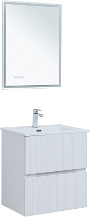 Мебель для ванной Aquanet Джейн 60 см белый матовый