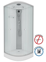 Душевая кабина Niagara NG-4303-14 80x80 стекло матовое