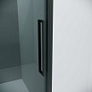 Душевая дверь Grossman Cosmo 100x195 тонированное, черный матовый 100.K33.02.100.21.10