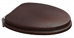 Крышка-сиденье для унитаза Caprigo Armonia KFM-AС-B039 с микролифтом, орех/хром