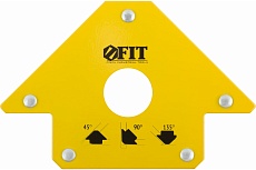 Угольник для сварки магнитный Стрелка усилие до 23 кг FIT 81802