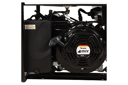 Бензиновый генератор Kranz KR8000 8 кВт, 230 В, 25 л, ручной старт KR-16-1137