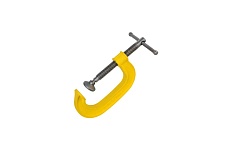 G-образная струбцина Hanskonner 75 мм/3'', чугун, оксидированный винт HK1078-01-075