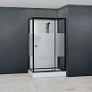 Душевая кабина RGW AN-207B 90x100 черный профиль