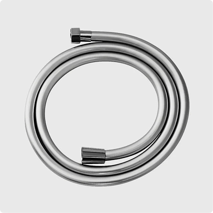 Шланг AQUAme AQM1500CR 150 см ПВХ, хром