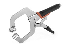 Зажимные клещи Intertool C-type 150мм, Cr-V UT-5205