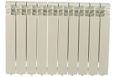 Алюминиевый радиатор Global ISEO 500 10 секций боковое подключение RQLAGI11GJFC1P