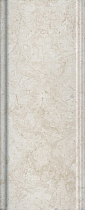 Бордюр Kerama Marazzi Веласка беж светлый обрезной 12х30 см, BDA018R