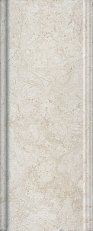 Бордюр Kerama Marazzi Веласка беж светлый обрезной 12х30 см, BDA018R