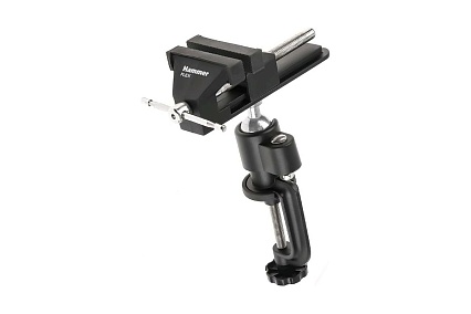Тиски Hammer Flex TS100 100мм, поворотные на струбцине 581859