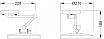 Зеркало косметическое Timo Nelson 150074/00 chrome с подсветкой