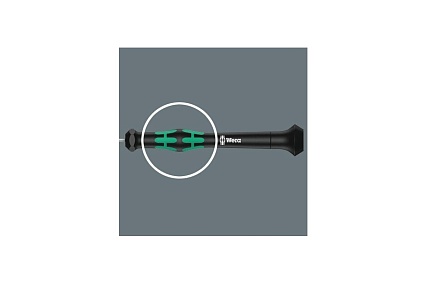 Шлицевая отвёртка для прецизионных работ WERA SL 0.30 x 1.8 x 40 мм WE-117993